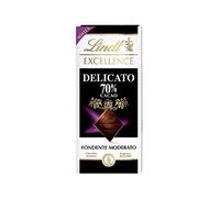 Lindt Excellence Tavoletta di Cioccolato Fondente Delicato 70% Cacao, 100g