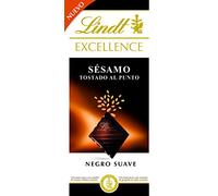 Lindt - Excellence Tavoletta di Sesamo Grigliato - Cioccolato Fondente - 100g