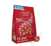 Lindt LINDOR Cioccolato al Latte Candy Tartufi, Caramelle di Halloween, 15 once Sacchetto