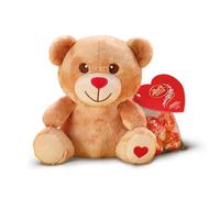 Lindt LINDOR Peluche Orso con Cioccolatini LINDOR al Latte, Formato 100g