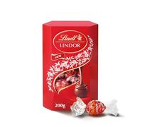 Lindt Lindor Praline di Cioccolato al Latte 16 Cioccolatini, Confezione 200g