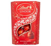 Lindt Lindor - Scatola di latte per cornetta, 200 g (confezione da 8)