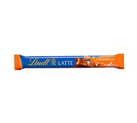 Lindt Lindor Snack Barretta di Cioccolato e Caramello, Formato 38g (Confezione da 6)