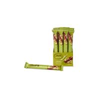 Lindt LINDOR Snack Cioccolato al Latte con Pistacchio, Formato 38g, 24 pezzi