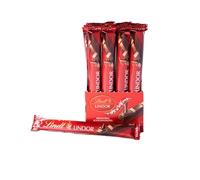 Lindt LINDOR Snack Cioccolato al Latte, Formato 38g, 24 pezzi