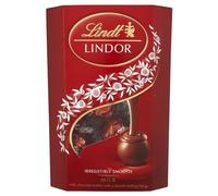 Lindt Lindor - Tartufi al cioccolato al latte con un centro di fusione liscio, 200 g, confezione da 4