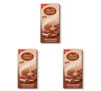 Lindt LINDOR Tavoletta di Cioccolato Al Latte con Ripieno gusto Tiramisù, Formato 100g (Confezione da 3)