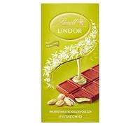 Lindt Lindor Tavoletta Pistacchio di Cioccolato al Latte con Ripieno Pistacchio, Formato 100g