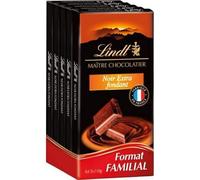 Lindt Sciogliere il cioccolato nero extra - 5 pastiglie da 110 g