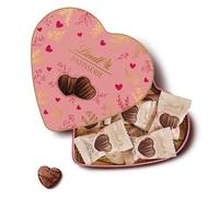 Lindt & Sprüngli Latta Regalo Patisserie Cuore, Confezione a forma di cuore con biscotti al cacao, Formato 100 g