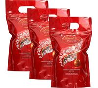 Lindt & Sprüngli Lindor palline di latte intero, confezione da 3 (3 x 1kg)
