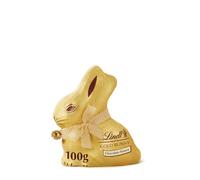 Lindt&Sprungli Gold Bunny Bianco, Coniglietto di Pasqua al Cioccolato Bianco, Pasqua, Formato 100 g