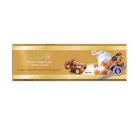 Lindt Swiss Premium Cioccolato Al Latte - Uva E Nocciole (300g)