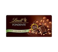 Lindt Tavoletta Classica Cioccolato Fondente con Nocciole, Formato 100g