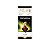 Lindt Tavoletta EXCELLENCE Pistacchio, Tavoletta di Finissimo Cioccolato Fondente Lindt con Granella di Pistacchio, Formato 100g