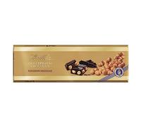 Lindt Tavoletta Gold Fondente Nocciole, Tavoletta di Cioccolato con Nocciole, Maxi Formato 300g