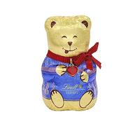 Lindt Teddy Pullover | 100 g personaggio di cioccolato | Statuetta di orsacchiotto in cioccolato al latte irresistibilmente sciolto | Cioccolato di Natale come regalo di cioccolato