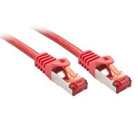 Lindy 1.5m Cat.6 RJ-45 cavo di rete Rosso 1,5 m Cat6 S/FTP (S-STP) NEW