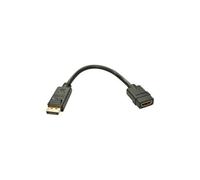 Lindy 15 Cm Cavo Displayport/Digitale A/V Cavo Displayport Maschio A Digitale