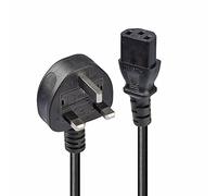Lindy 20 m UK 3 pin Plug to IEC C13 cavo di alimentazione - nero