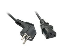 Lindy 30337 cavo di alimentazione Nero 5 m CEE7/7 Accoppiatore C13