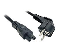 LINDY 30405 Cavo Alimentazione [1x Spina schuko - 1x Spina tipo C5] 2.00 m Ner