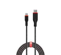 LINDY 31286 - Cavo di ricarica USB tipo C a Lightning, 1 m, certificato MFi LIND