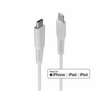 Lindy 31318 Cavo USB Tipo C a Lightning bianco, 3m