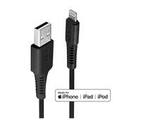 LINDY 31319 - Cavo di sincronizzazione e ricarica, USB-A > Lightning, MFI, 0,5