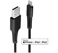 LINDY 31319 Cavo USB USB 2.0 Presa USB-A, Connettore Apple Lightning 0.50 m Ner
