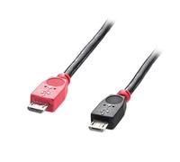 LINDY 31760 - Cavo USB 2.0, da connettore Micro-B a connettore Micro B, 2,0 m.