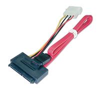 LINDY 33364 - Cavo SATA 6 Gb/s e 5 V di corrente, 30 cm