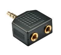Lindy 35625 Adattatore Audio Jack 2X 3.5mm Femmina a 3.5mm Maschio