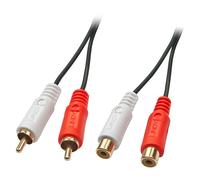LINDY 35671 - Cavo audio RCA, 2x spine RCA su 2x prese, 2,0 m.