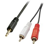 LINDY 35687 - Cavo audio, jack stereo da 3,5 mm a 2 RCA, 20,0 m
