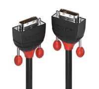Lindy 36250 cavo DVI 0,5 m DVI-D Nero (0.5M Dvi-D Dual Link Cable, - Black Line - Warranty: 120M)