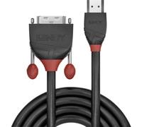 LINDY 36272 HDMI / DVI Cavo adattatore Spina HDMI-A, Spina DVI-D 18+1pol. 2.00