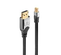 Lindy 36312 cavo DisplayPort 2 m Mini DisplayPort Grigio