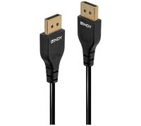 LINDY 36460 - Cavo DisplayPort 1.4, 8K 60 Hz, Slim, 0,5 m