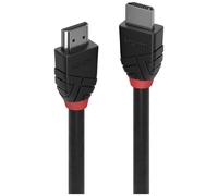 LINDY 36467 - Cavo HDMI - Black Line, 4 K30 Hz, 7,50 m.