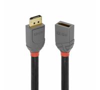 Lindy 36498 Prolunga DisplayPort 1.4 Anthra Line, 3m
