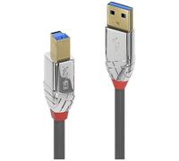 LINDY 36660 Cavo USB USB 3.2 Gen1 Spina USB-A, Spina USB-B 0.50 m Grigio