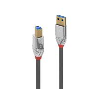 LINDY 36662 CABLE USB 2 M 3.2 GEN 1 (3.1 GEN 1) USB A USB B GRIS 2 m Cromo Line