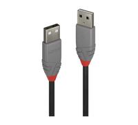 LINDY 36695 - Cavo USB 2.0, connettore A, 5,0 m