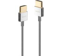 Lindy 36775 cavo HDMI 0,5 m HDMI tipo A [Standard] Bianco (LINDY Ultra High Speed HDMI Slim Cable) NEW