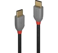 LINDY 36870 Cavo USB USB 2.0 Spina USB-C®, Spina USB-C® 0.50 m Nero