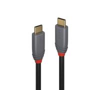 Lindy 36902 Cavo USB 3.1 Tipo C a C Anthra Line con 5A, 1.5m