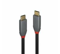 Lindy 36902 cavo USB 1,5 m USB C Nero, Grigio