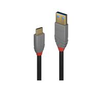 LINDY 36910 - Cavo USB 3.1, da connettore A a connettore C, 0,5 m.