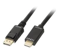 LINDY 36922 DisplayPort / HDMI Cavo adattatore Spina DisplayPort, Spina HDMI-A